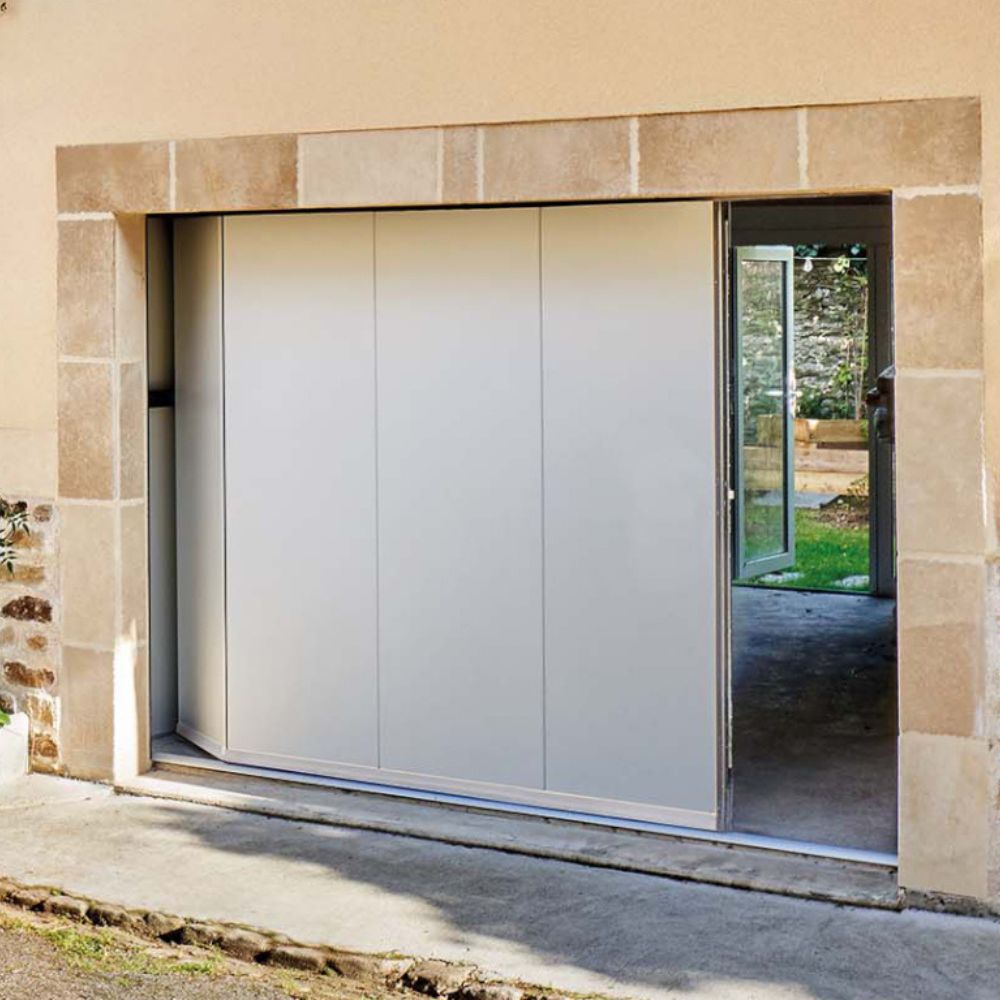 Porte sectionnelle coulissante latérale perpignan